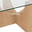 ATMOSPHERA - Table basse "Etini" miel 85x85x45cm - vignette
