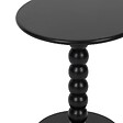 ATMOSPHERA - Table à café Chamlo noir D38cm - vignette