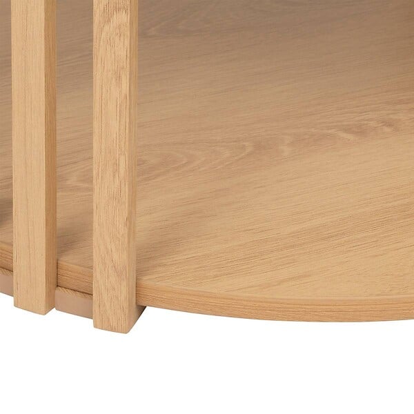 5 FIVE SIMPLY SMART - Table basse Slat 60x60x35cm - large