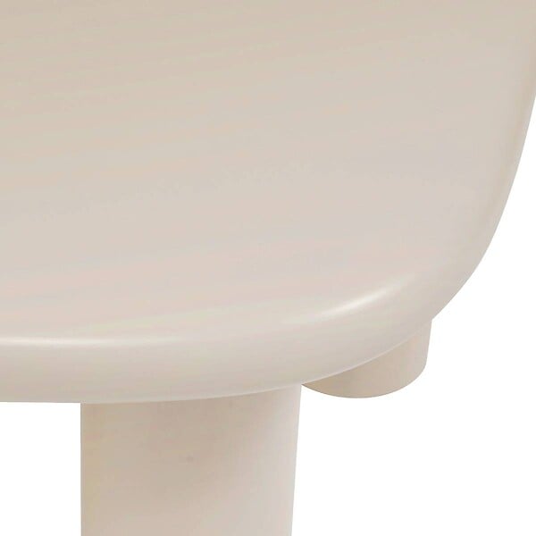 ATMOSPHERA - Lot de 2 tables basses Olao ivoire 100x60cm - large