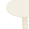 ATMOSPHERA - Table à café Chamlo blanc ivoire D38cm - vignette