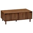 5 FIVE SIMPLY SMART - Table basse Slidy bois foncé - vignette