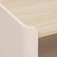 5 FIVE SIMPLY SMART - Table basse Roundy blanc ivoire et bois - vignette