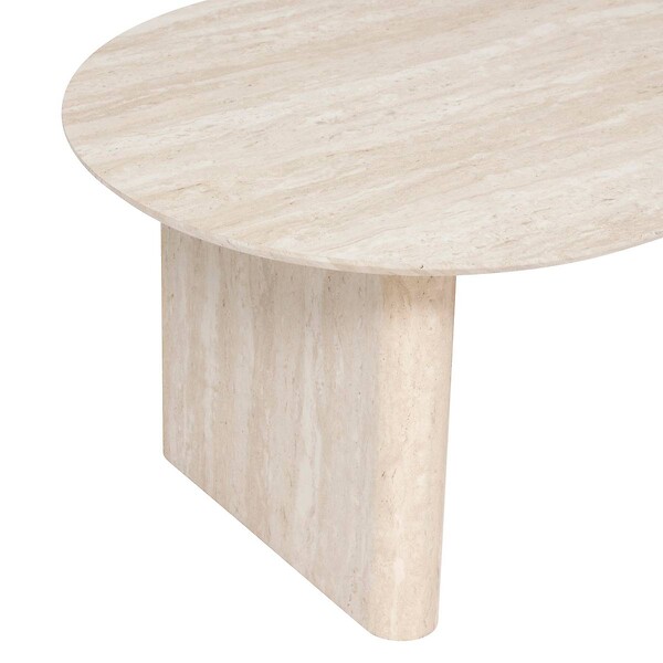 ATMOSPHERA - Table basse "Anaya" beige 120x60x40cm - large