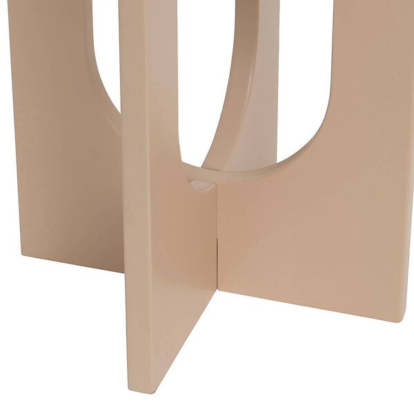 ATMOSPHERA - Table d'appoint "Bloom" noisette 50,540x40cm - large