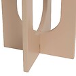 ATMOSPHERA - Table d'appoint "Bloom" noisette 50,540x40cm - vignette