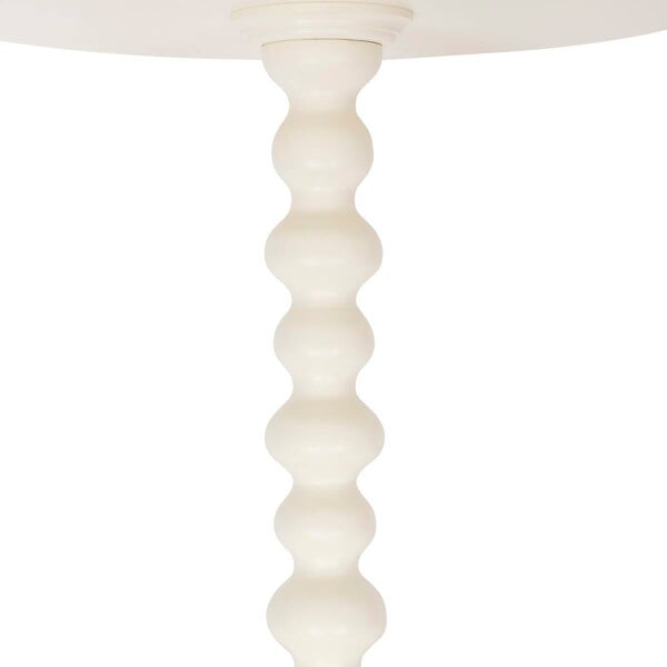 ATMOSPHERA - Table d'appoint "Alix" ivoire 50x38x38cm - large