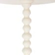 ATMOSPHERA - Table d'appoint "Alix" ivoire 50x38x38cm - vignette
