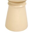 ATMOSPHERA - Table d'appoint Jaya ronde D.38cm blanc - vignette