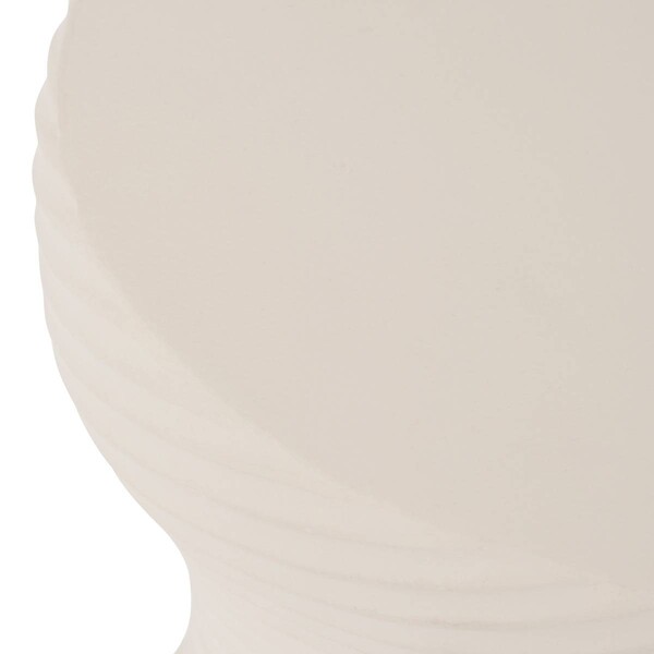 ATMOSPHERA - Table d'appoint Saddle sable 33x33x40cm - large