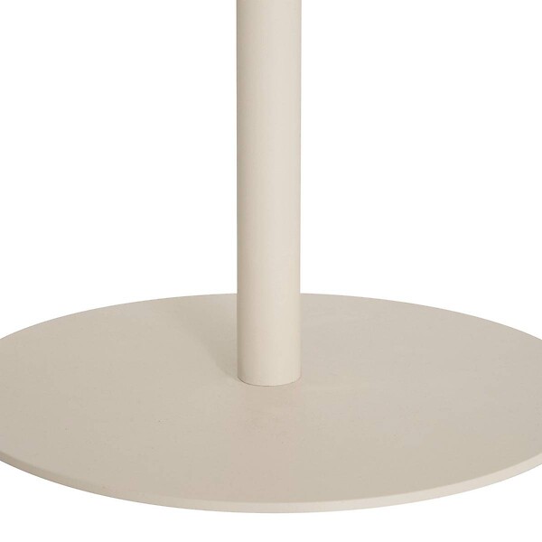 ATMOSPHERA - Table d'appoint Fiora ivoire 43x43cm - large
