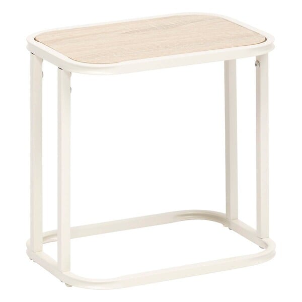 5 FIVE SIMPLY SMART - Lot de 2 tables gigognes Curvy bois clair - large
