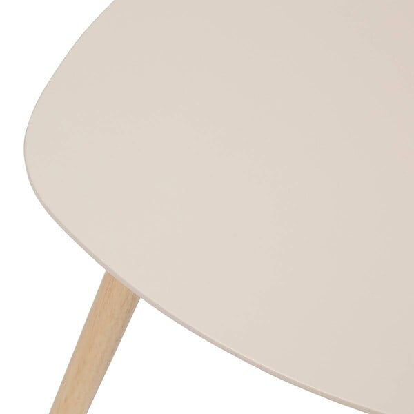 ATMOSPHERA - Lot de 3 tables gigognes "Mileo" beige 60x60x45cm - large