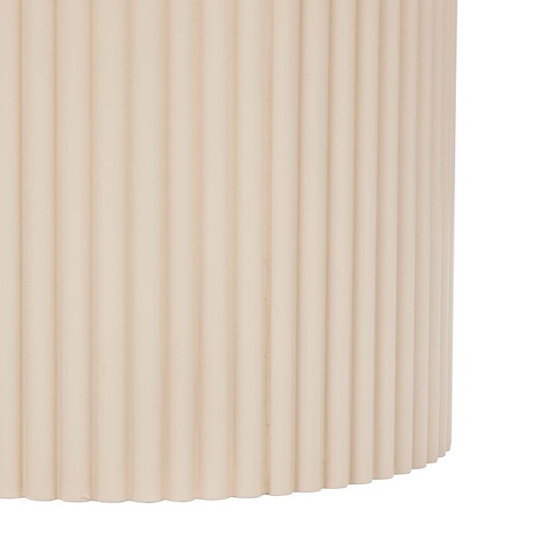 ATMOSPHERA - Lot de 2 tables gigognes "Eino" beige 40x40x38cm - large