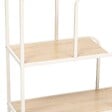 5 FIVE SIMPLY SMART - Console Curvy 2 étagères bois clair - vignette