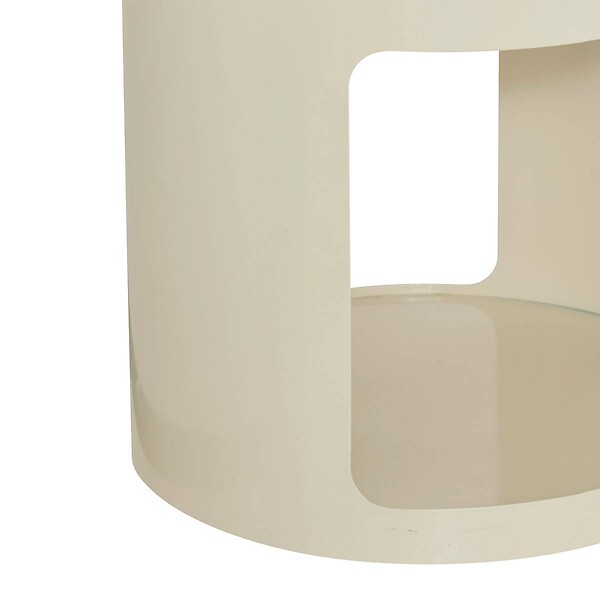 ATMOSPHERA - Table d'appoint Ashdal argile 32,5x32,5cm - large