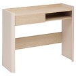 5 FIVE SIMPLY SMART - Console Roundy blanc ivoire et bois - vignette