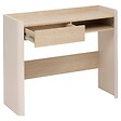 5 FIVE SIMPLY SMART - Console Roundy blanc ivoire et bois - vignette