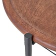 ATMOSPHERA - Table d'appoint Metsa marron 42,5x42,5x41cm - vignette
