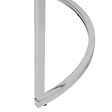 ATMOSPHERA - Lot de 2 tables gigognes "Kneo" argent 80x80x43,2cm - vignette