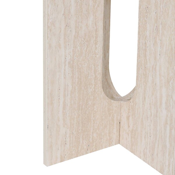 ATMOSPHERA - Table d'appoint Anaya beige 40x40x50cm - large