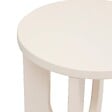 ATMOSPHERA - Table d'appoint "Bloom" ivoire 50,540x40cm - vignette