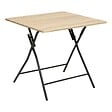 5 FIVE SIMPLY SMART - Table pliante 4 places effet bois - vignette