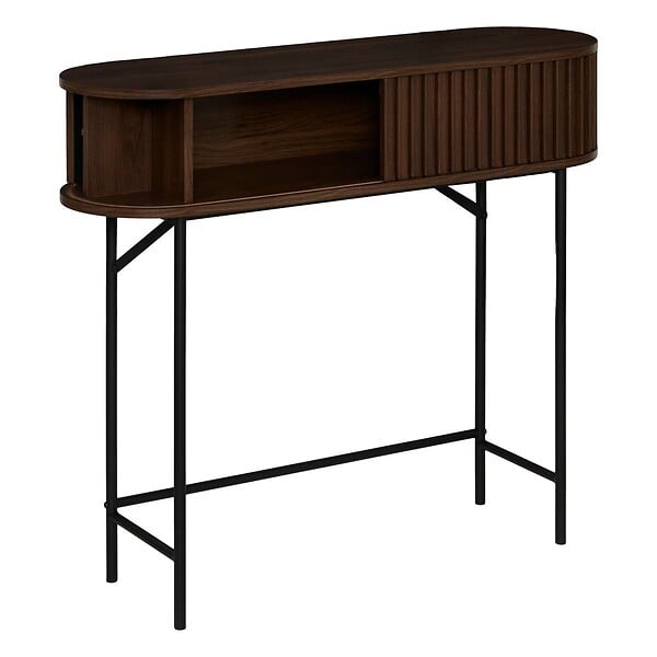 ATMOSPHERA - Console Alcôve rectangulaire 30x100cm marron - large