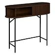 ATMOSPHERA - Console Alcôve rectangulaire 30x100cm marron - vignette