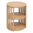 5 FIVE SIMPLY SMART - Table d'appoint ronde Slat 40x40x48cm - vignette