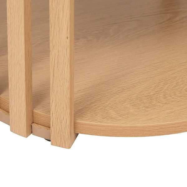 5 FIVE SIMPLY SMART - Table d'appoint ronde Slat 40x40x48cm - large