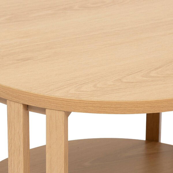 5 FIVE SIMPLY SMART - Table d'appoint ronde Slat 40x40x48cm - large