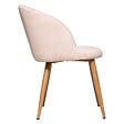 ATMOSPHERA - Chaise "Celeste" velours côtelé beige - vignette
