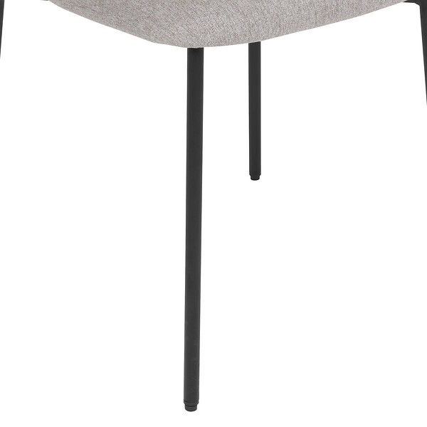 ATMOSPHERA - Lot de 2 Chaises "Jaisa" gris - large