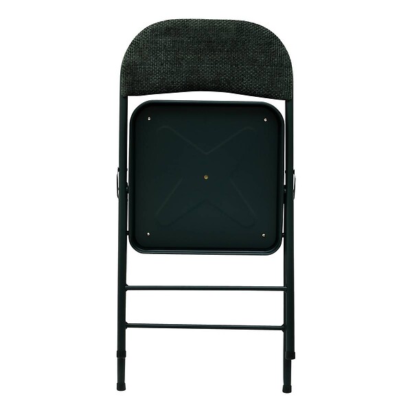 5 FIVE SIMPLY SMART - Chaise pliante avec assise renforcée velours Flexy+ vert - large