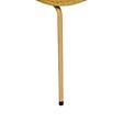 ATMOSPHERA - Chaise Neora en Tissu Jaune Ocre L58xl46xH82 cm - vignette