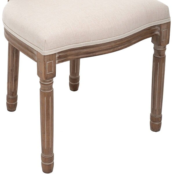 ATMOSPHERA - Chaise "Cléon" cannage beige - large