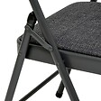 5 FIVE SIMPLY SMART - Chaise pliante Flexy Plus tissu chiné - vignette