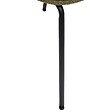 ATMOSPHERA - Chaise Neora en Tissu Vert Cèdre L58xl46xH82 cm - vignette