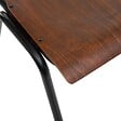ATMOSPHERA - Chaise d'écolier "Kiel" bois marron - vignette