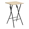 5 FIVE SIMPLY SMART - Table de bar pliante 2 places effet bois - vignette