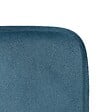 ATMOSPHERA - Galette de chaise Lilou bleu canard D38x38cm - vignette
