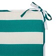 ATMOSPHERA - Galette de chaise Poolside 39x39cm vert - vignette