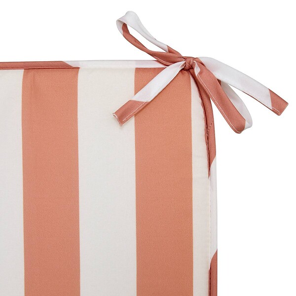 ATMOSPHERA - Galette de chaise Poolside 39x39cm orange - large