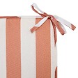 ATMOSPHERA - Galette de chaise Poolside 39x39cm orange - vignette