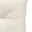 ATMOSPHERA - Galette de chaise Soana bouclette blanc ivoire 38x38cm - vignette