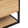 ATMOSPHERA - Meuble tv 3 tiroirs "Aldea" beige 160x50x40cm - vignette