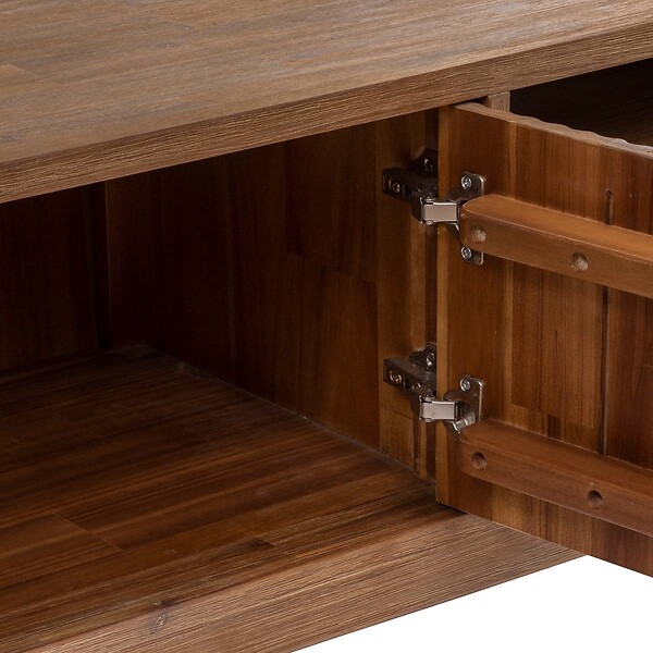 ATMOSPHERA - Meuble TV "Sabor" acacia 55x160cm - large