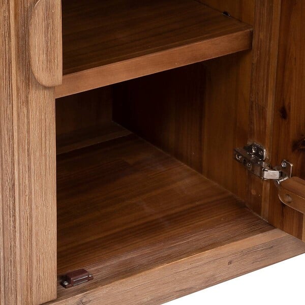 ATMOSPHERA - Buffet 4 portes "Sabor" acacia 160x80cm - large
