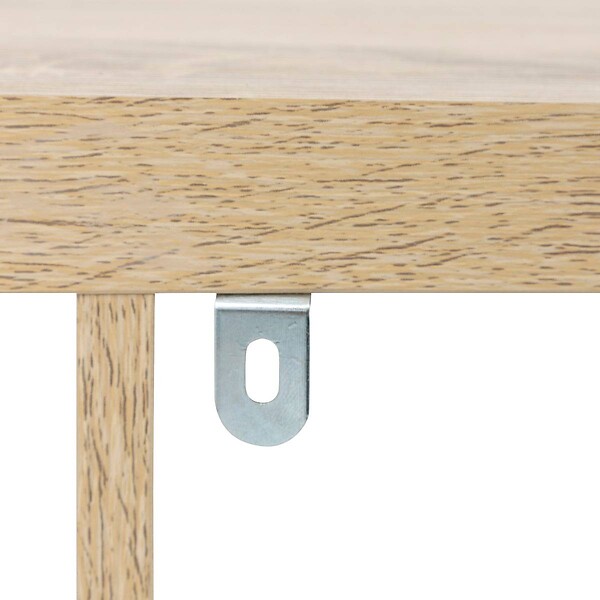 5 FIVE SIMPLY SMART - Buffet "Bivoak" étagères modulable 137x76cm effet bois - large